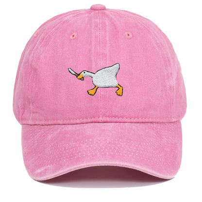 Unisex Embroidered Goose Baseball Cap