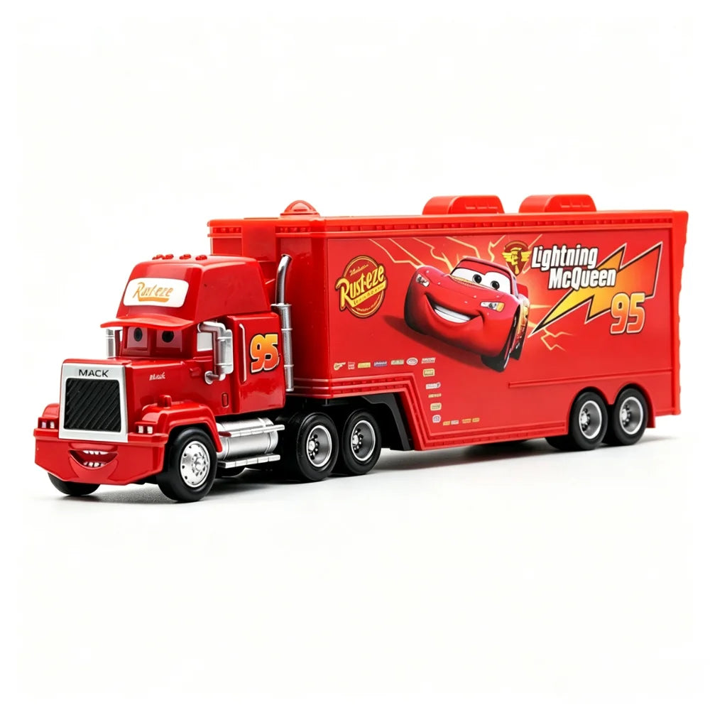 Pixar Cars Lightning McQueen and Truck Toy Set