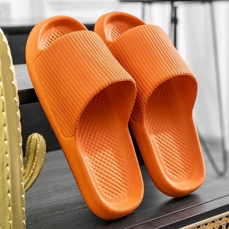 Women’s Thick Platform EVA Bathroom Slippers Non Slip Indoor Slides