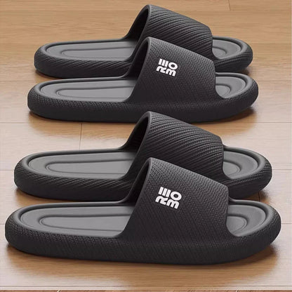 Men’s Cloud Massage Slippers Indoor Bathroom Summer Slides