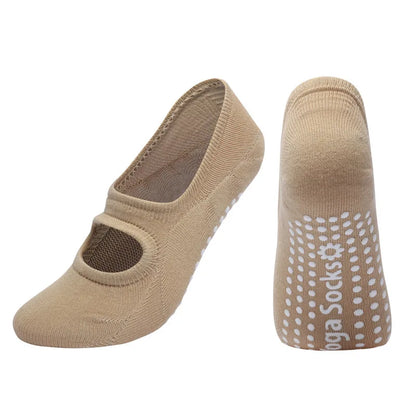 Backless Non Slip Yoga Pilates Fitness Socks