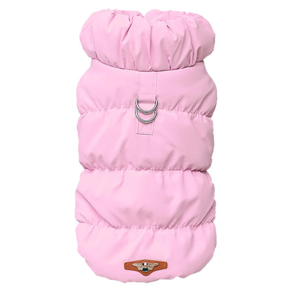 Warm Padded Winter Coat for Small & Medium Dogs & Cats
