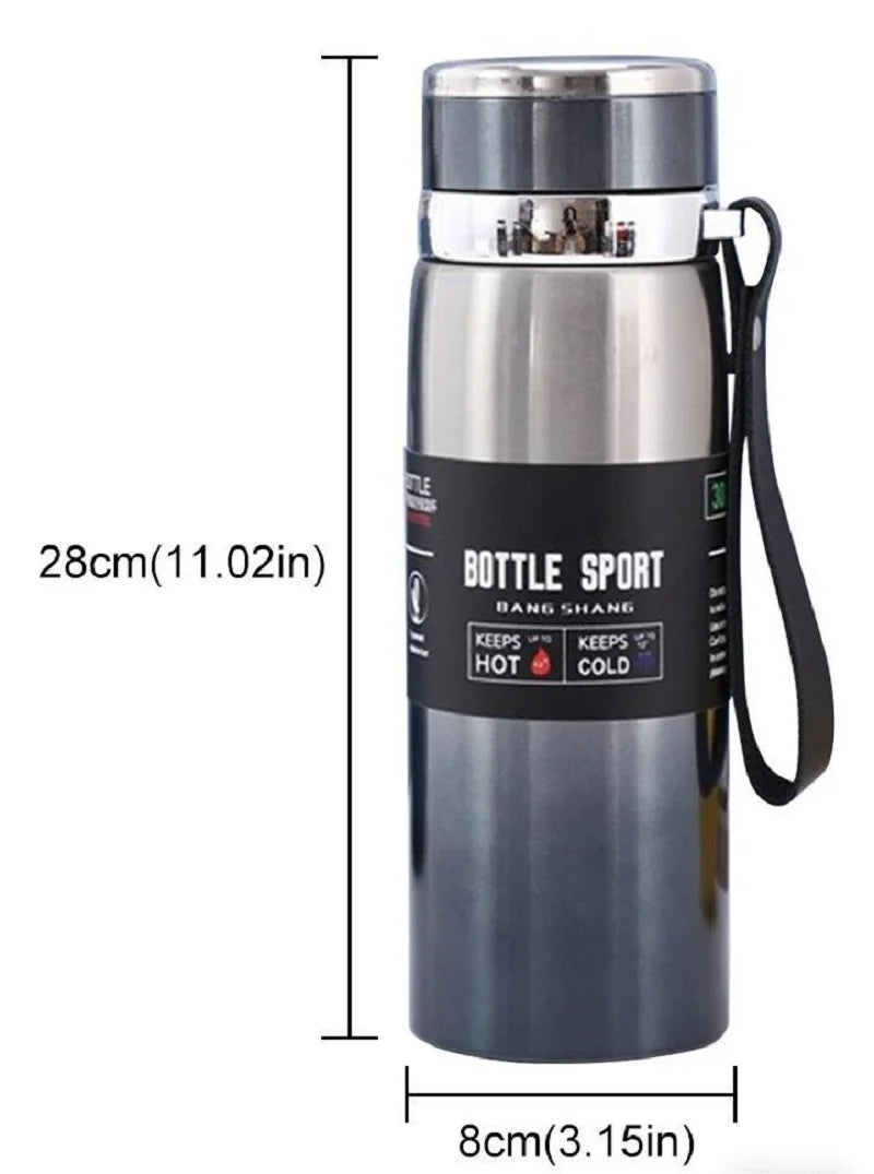 1L Stainless Steel Vacuum Insulated Thermos Bottle