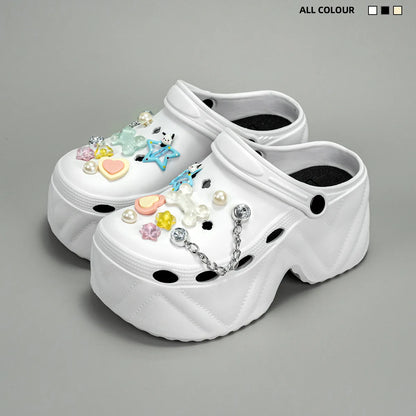 Women's 9cm Platform EVA Clogs Sandals
