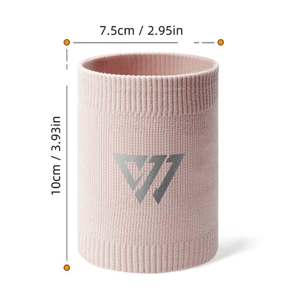 1 or 2 Pack Breathable Sweat Absorbing Sports Wristbands