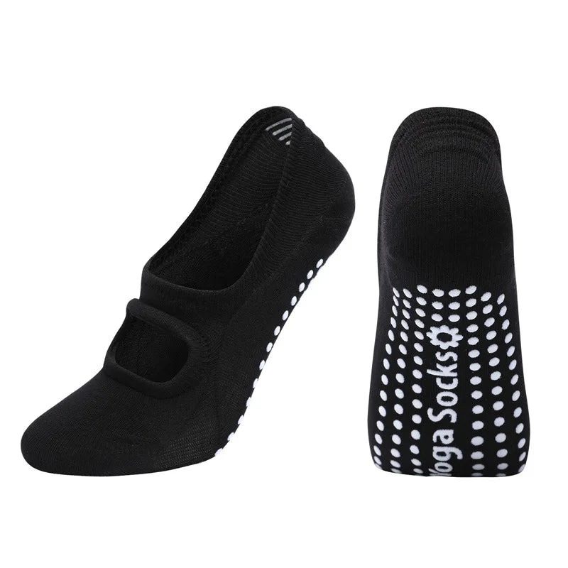 Backless Non Slip Yoga Pilates Fitness Socks