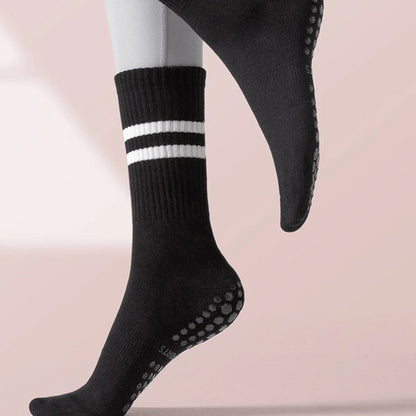 4 Pairs Women's Non Slip Yoga Pilates Socks