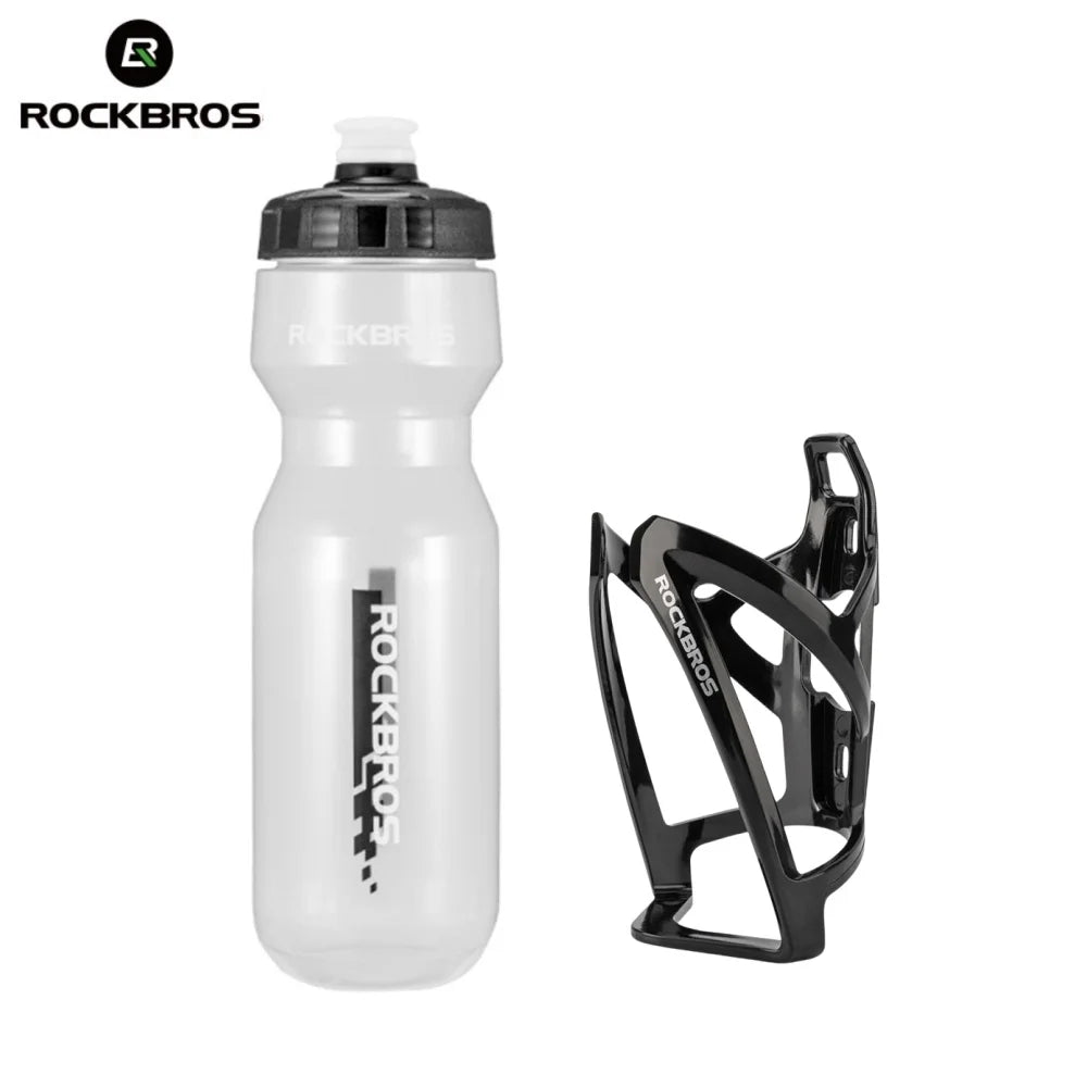 ROCKBROS 750ml Cycling Water Bottle and Holder Set