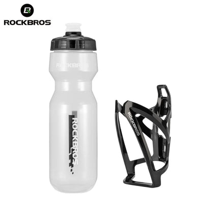 ROCKBROS 750ml Cycling Water Bottle and Holder Set