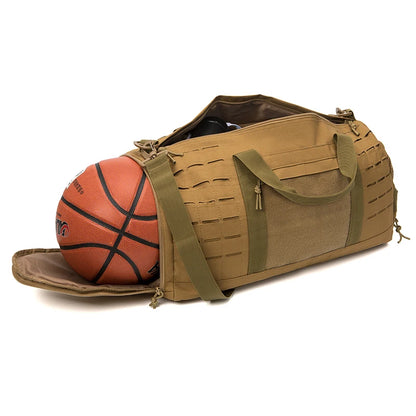 40L Men's Tactical Gym Duffle Bag with Shoe Compartment