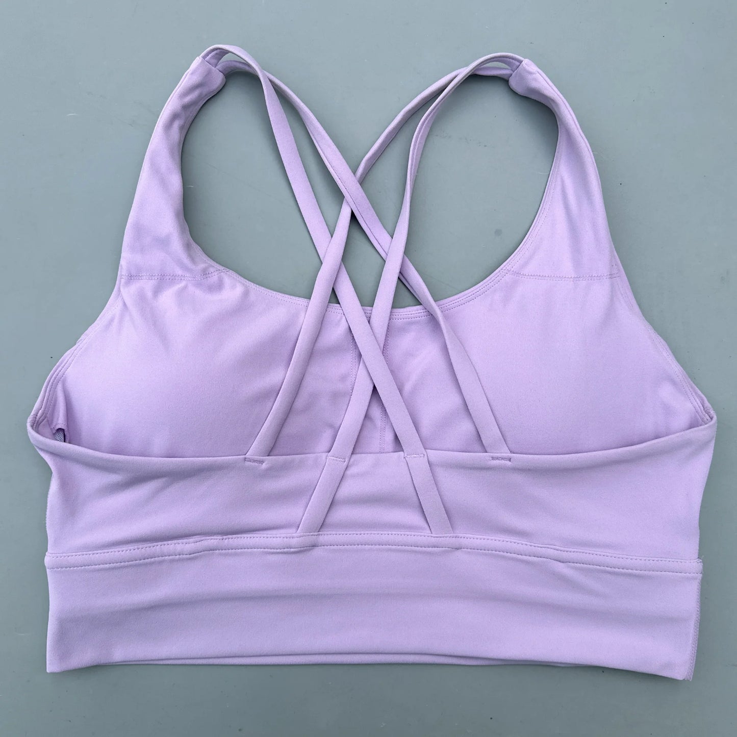 Women's Cross Back Padded High Support Sports Bra