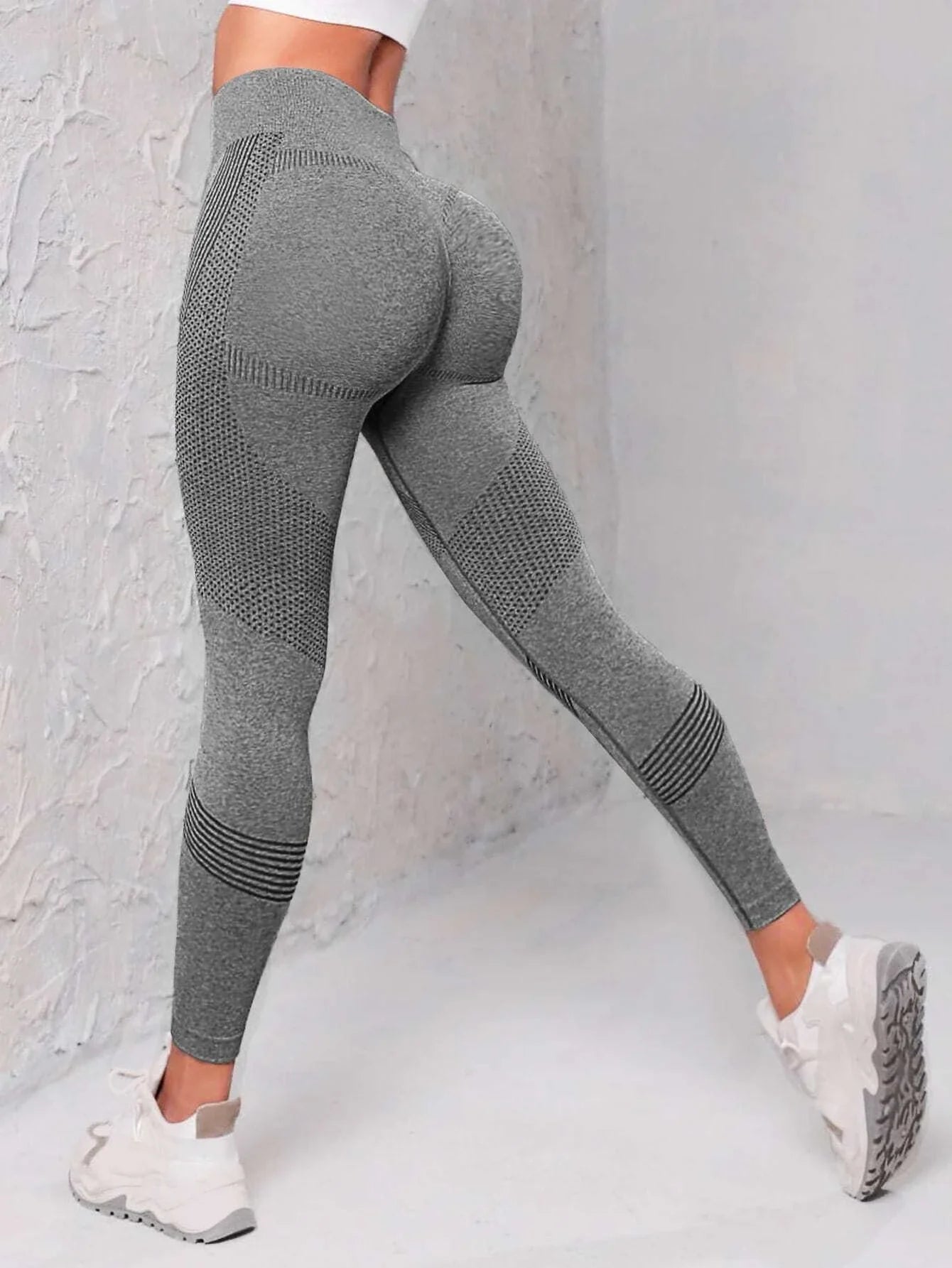 Women's Seamless Wide Waistband Sports Leggings