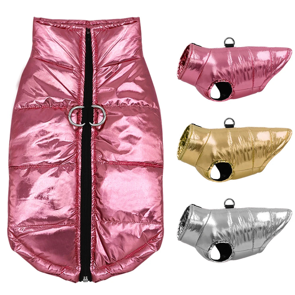 Waterproof Warm Winter Dog Jacket for Small Dogs & Puppies