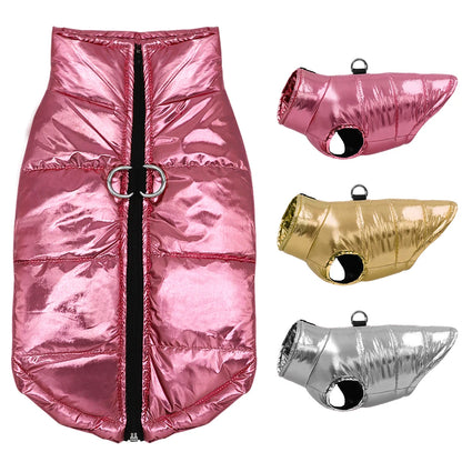 Waterproof Warm Winter Dog Jacket for Small Dogs & Puppies