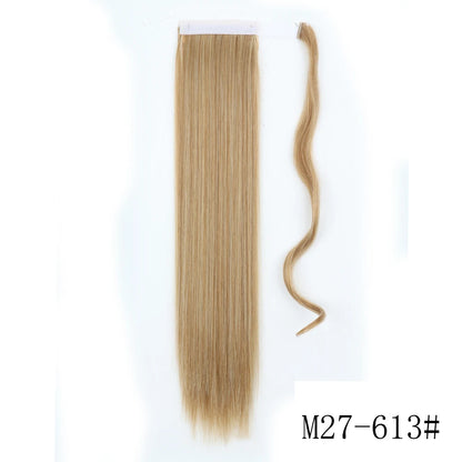 Long Straight Wrap Around Ponytail Hair Extension