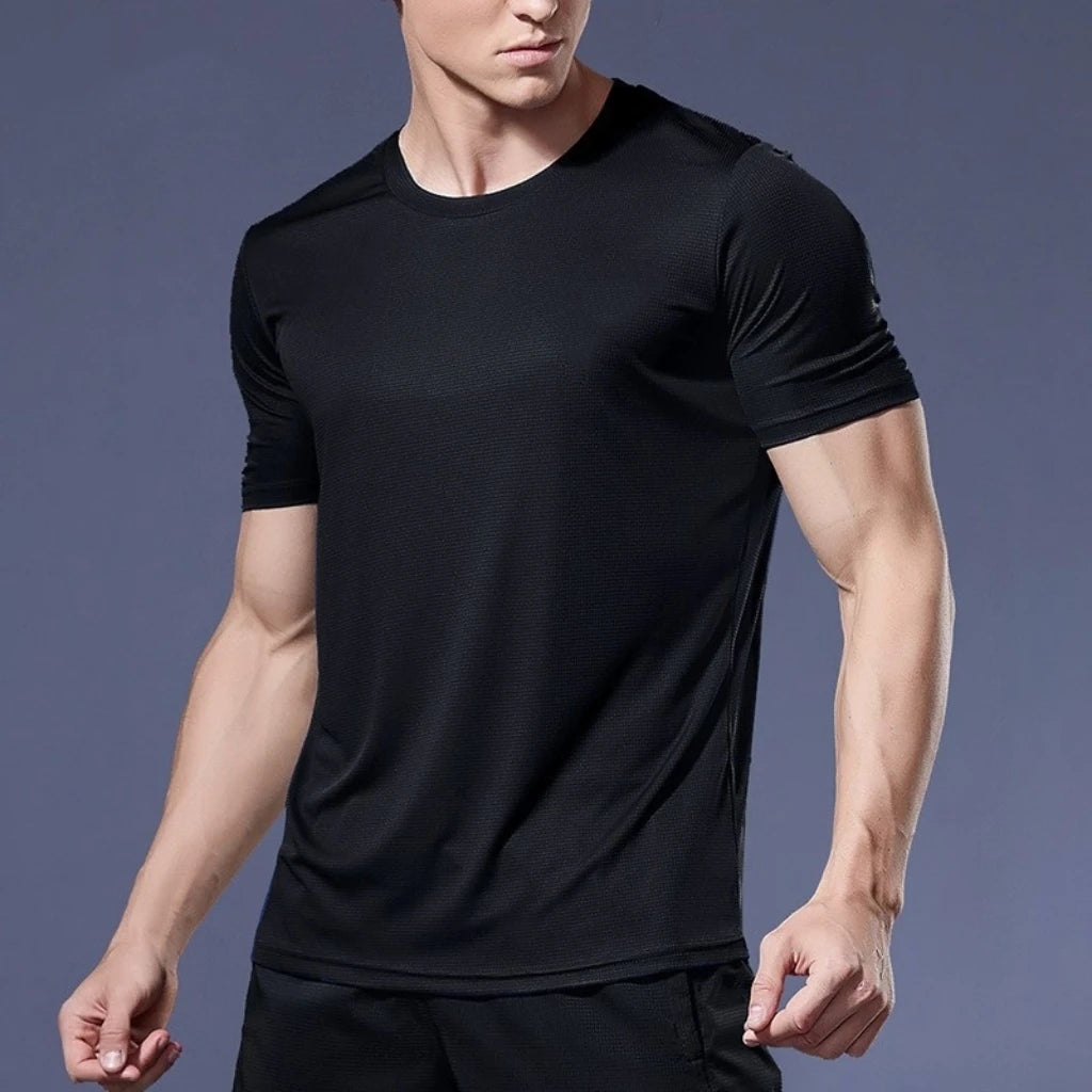 Men's Quick Dry Moisture Wicking Gym T Shirt