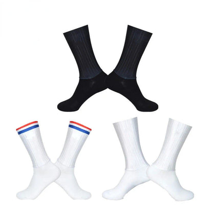 Men's Anti Slip Silicone Cycling and Running Socks