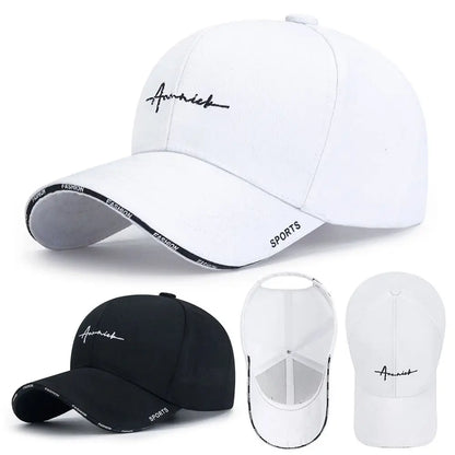 Men's Breathable Adjustable Cotton Sun Cap