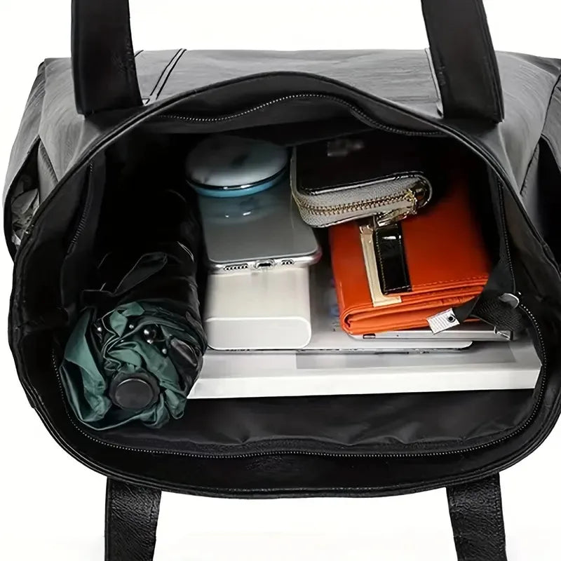 Large Canvas Tote Shoulder Bag for Women Travel & Work