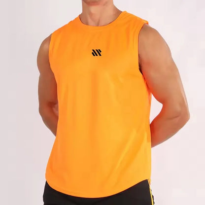 Men's Mesh Bodybuilding Stringer Tank Top