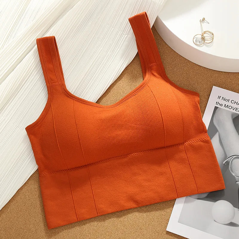 Women's Seamless Breathable High Support Sports Bra