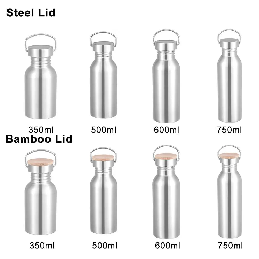 Portable Stainless Steel Cycling Water Bottle