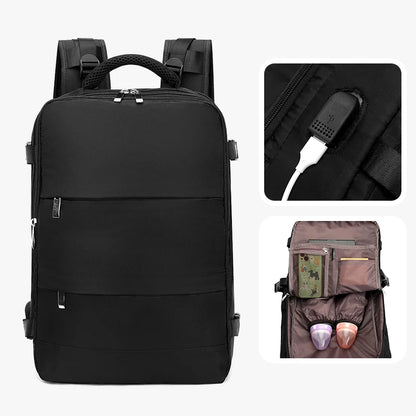 Men's Lightweight Large Capacity Travel Laptop Backpack