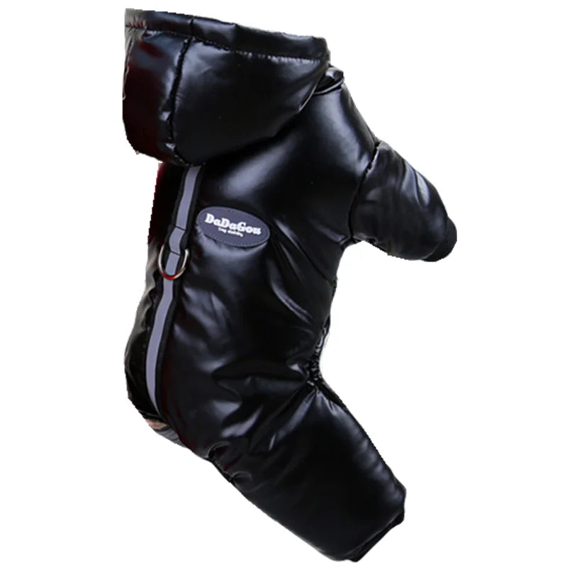 Thick Waterproof Winter Dog Jumpsuit Hoodie for Small Dogs