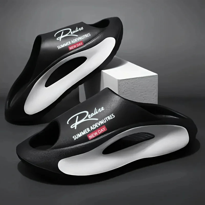 Lightweight EVA Cartoon Slides for Men Indoor & Outdoor Use