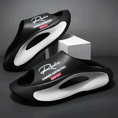 Lightweight EVA Cartoon Slides for Men Indoor & Outdoor Use