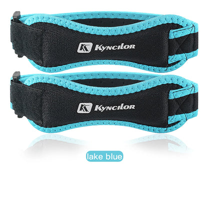 Adjustable Patella Knee Support Strap with Silicone Pad