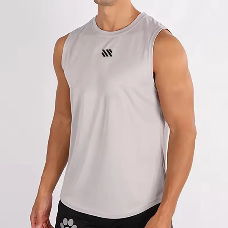 Men's Mesh Bodybuilding Stringer Tank Top