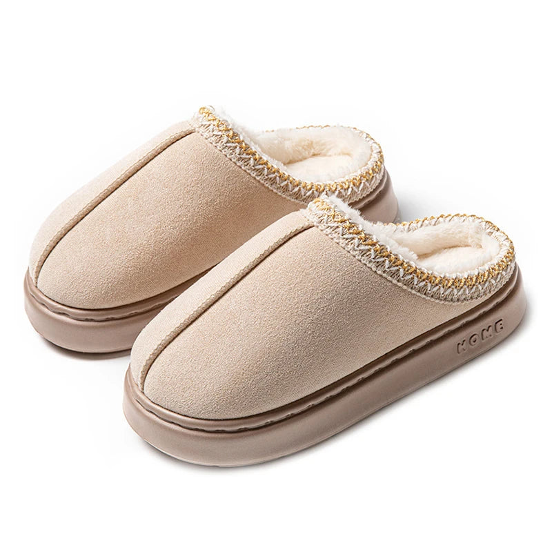 Women's Luxury Plush Fuzzy Indoor Slippers