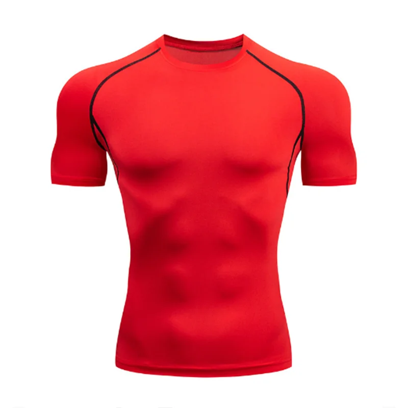 Men's Quick Dry Compression Workout T Shirt