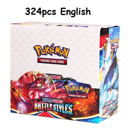 324 Piece Pokémon Sun and Moon XY Evolutions Trading Card Set