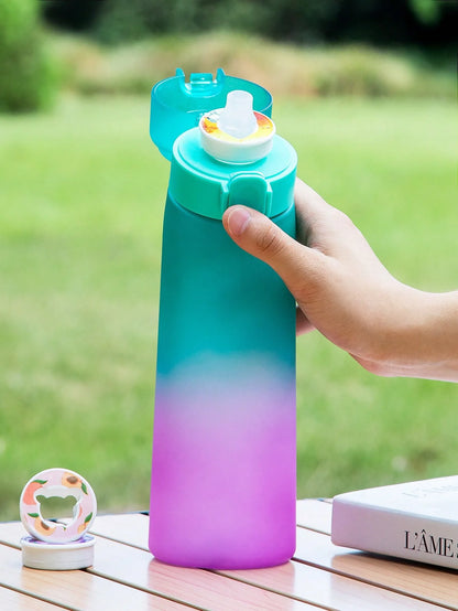 Gradient Air Water Bottle with Bear Scented Flavor Pod