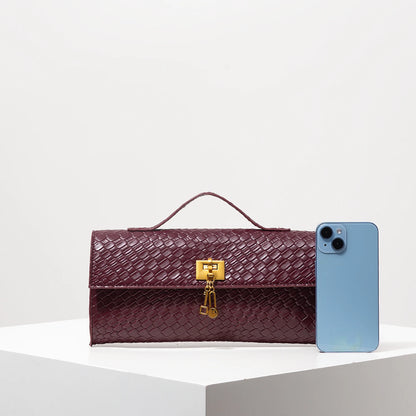 Burgundy Vintage Work Tote Bag for Women