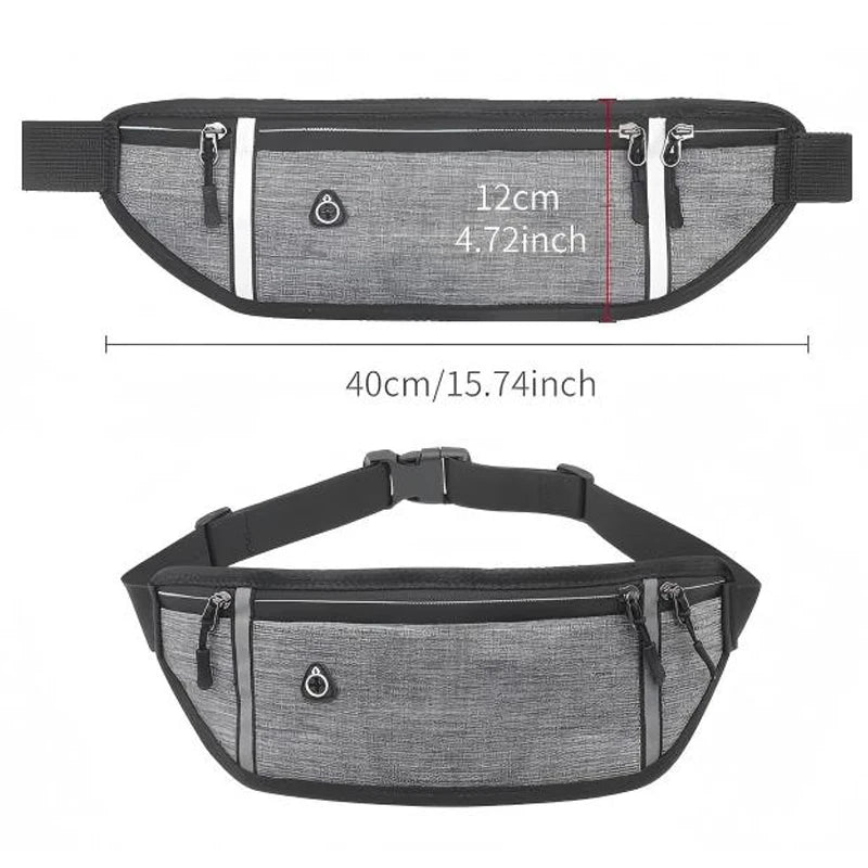 Unisex Multifunctional Running Waist and Chest Bag