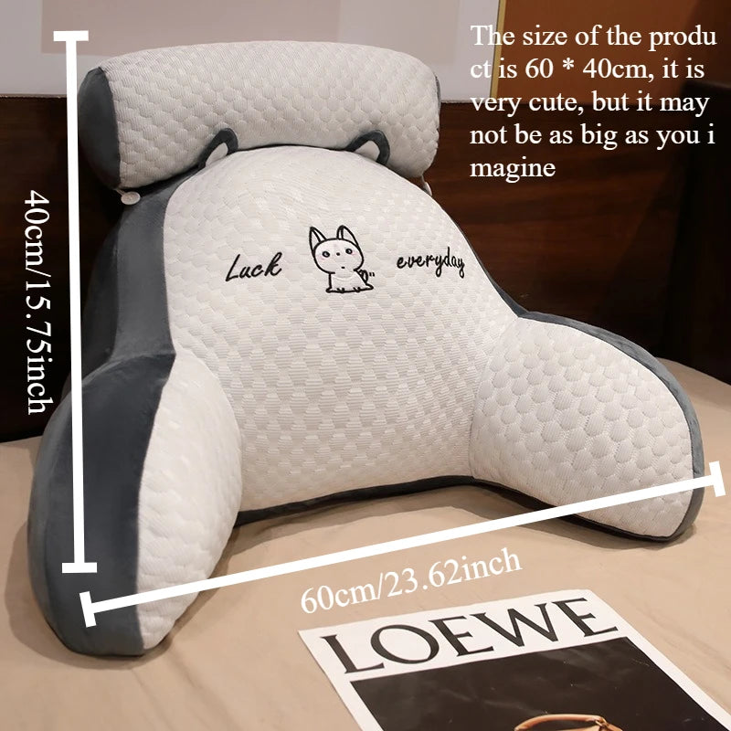 Adjustable Ergonomic Reading Pillow with Back Support