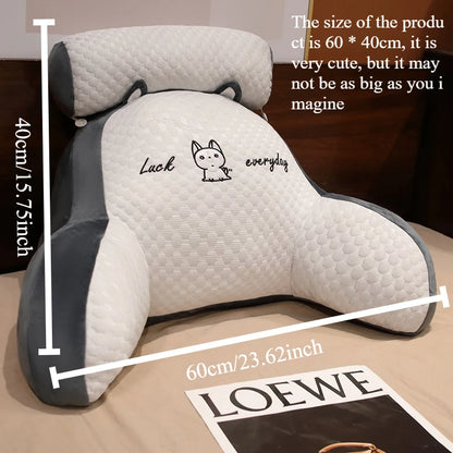 Adjustable Ergonomic Reading Pillow with Back Support