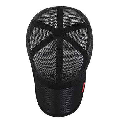 Unisex Mesh Embroidered Sun Protection Baseball Cap