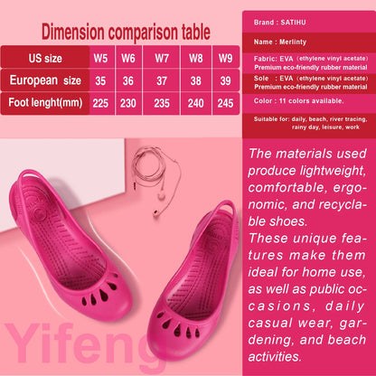 Lightweight Waterproof Women's Clogs Breathable Non Slip Work Shoes