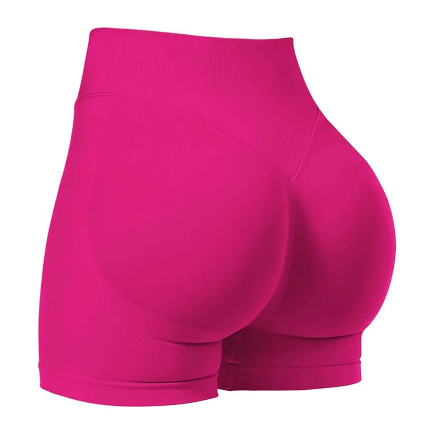 Women's Low Waist Seamless Stretch Yoga Shorts