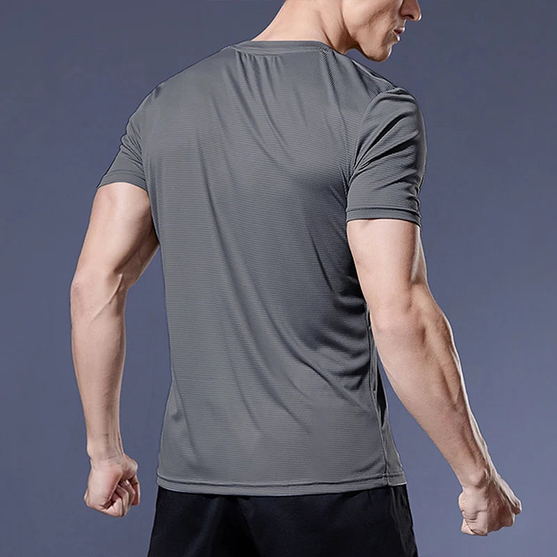Men's Quick Dry Compression Running Sports T Shirt