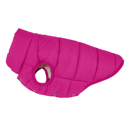 Warm Fleece Lined Winter Dog Jacket for Small Dogs & Puppies