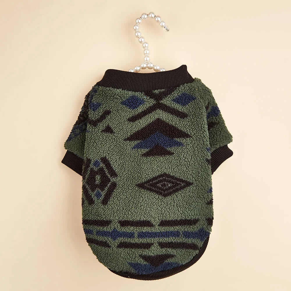 Warm Woolen Sweater for Small Dogs Spring Autumn Pet Clothing