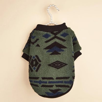 Warm Woolen Sweater for Small Dogs Spring Autumn Pet Clothing