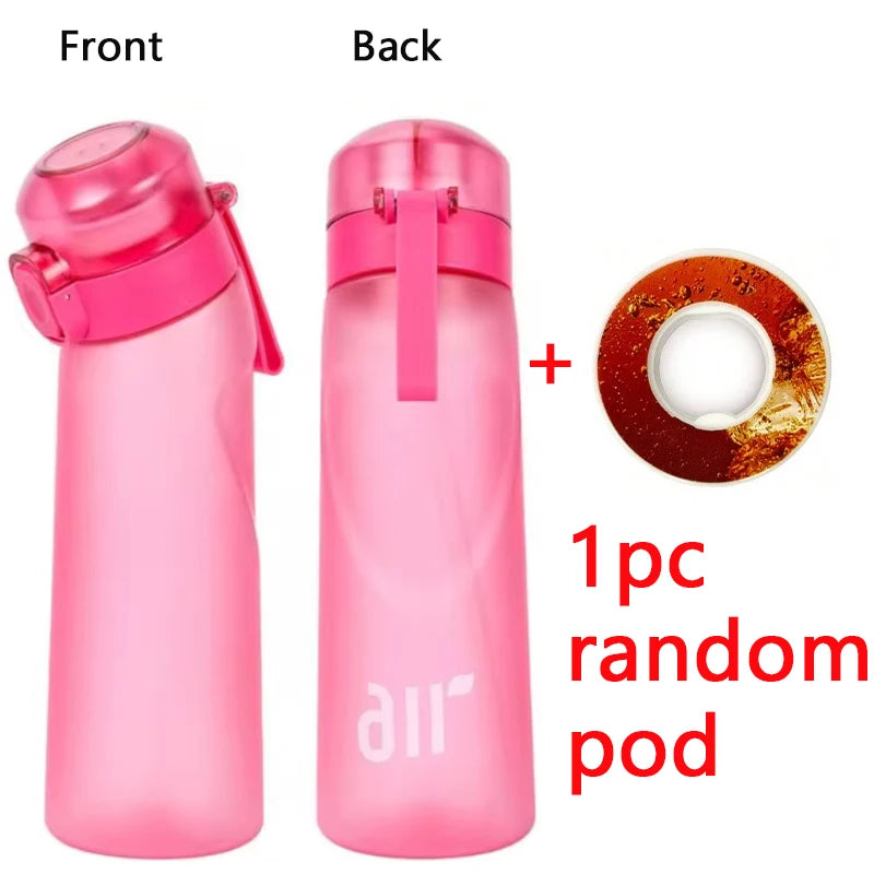Leak Proof Sports Water Bottle with Flavor Pod