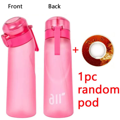 Leak Proof Sports Water Bottle with Flavor Pod