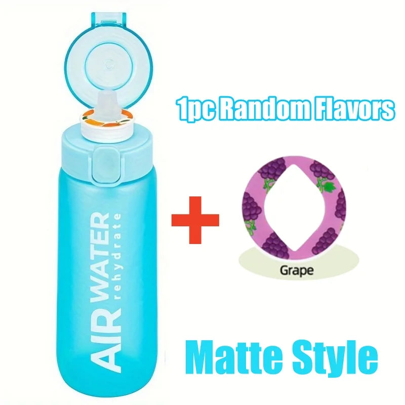 750ml Sports Water Bottle with 7 Fruit Flavor Pods